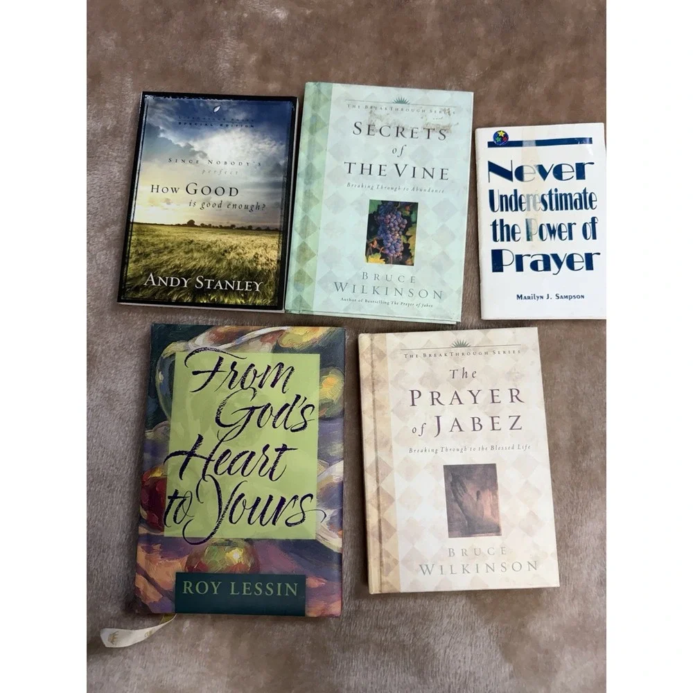 Little Book Lot Spiritual Christian Prayer Inspiration Wilkinson Lessin Stanley